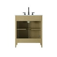 thumbnail image 3 of Elegant Kitchen and Bath 30 Inch Single Bathroom Vanity In  Honey Brown, 3 of 13