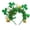 D, variant on St. Patrick's Day Headbands, Hair Ties & Scrunchies Set for Women and Girls, Festival Party Hair Accessories with Shamrock Prints,E
