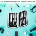 thumbnail image 2 of Herwey 8 Pcs Stainless Steel Nail Scissors Cutter Clippers Set Fingernail Toenail, Nail Cutter, Nail Clippers, 2 of 8