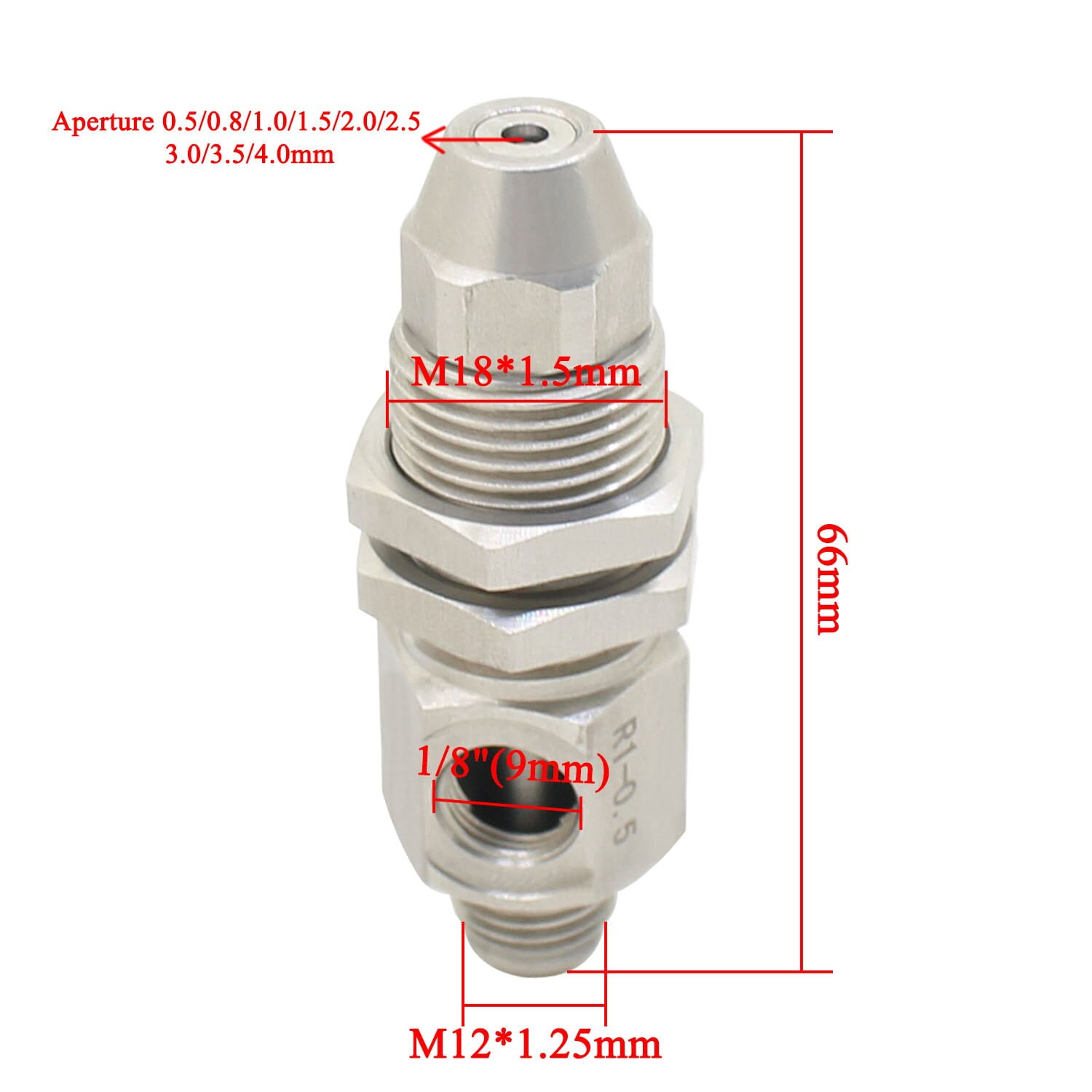 waste oil burner nozzle for Air atomization Combustion nozzle stainless