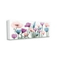thumbnail image 3 of Stupell Industries Modern Translucent Pastel Tulips Flower Buds Blossoms Canvas Wall Art, 40 x 17, Design by Albert Koetsier, 3 of 7