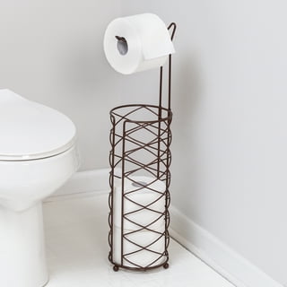 Toilet paper holder stand deals