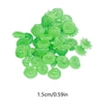 thumbnail image 3 of SouMaox Artificial Starfish Sea Shells Aquarium Decor, Glowing Stones for Fresh Water Saltwater Tank, Luminous Night Light Decor, 0.59" Green, 3 of 6