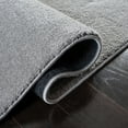 thumbnail image 5 of SAFAVIEH Pattern And Solid Carleen Solid Area Rug, Light Grey, 6'7" x 6'7" Round, 5 of 8