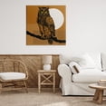thumbnail image 4 of Stupell Industries Modern Owl Perched with Moon Canvas Art, 36 x 36, by Regina Moore, 4 of 8