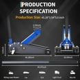 thumbnail image 2 of 3 Ton (6,000 Lb) Low Profile Hydraulic Racing Floor Jack with Dual Piston Quick Lift Pump Heavy Duty Steel Lifting Range 2.95 to 16.54 Inch for Car SUV Truck Garage, 2 of 7
