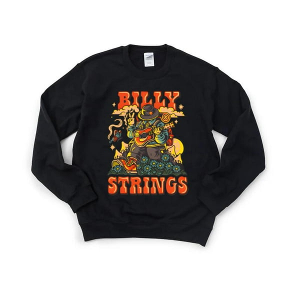 Billy Strings Fall Tour 2023 Bluegrass Music Guitar Fan Gift Graphic Sweatshirt, for men & women, up to size 5XL