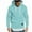 Light Blue, variant on Fengactive Hoodies for Men Athletic Gym Sweatshirt Lightweight Pullover Hoodie Workout Hoodie Solid Color Sweatshirts