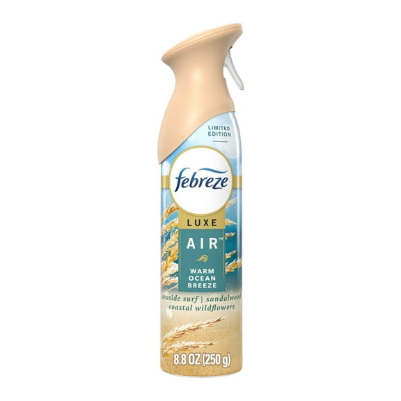Febreze Air Freshener Spray, Odor-Fighting Room Spray, Warm Ocean Breeze Scent, 8.8oz, 1 Count