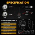 thumbnail image 2 of LED Offroad Lights Auxbeam 360-PRO Series 7 Inch Round 230W, 2 of 6
