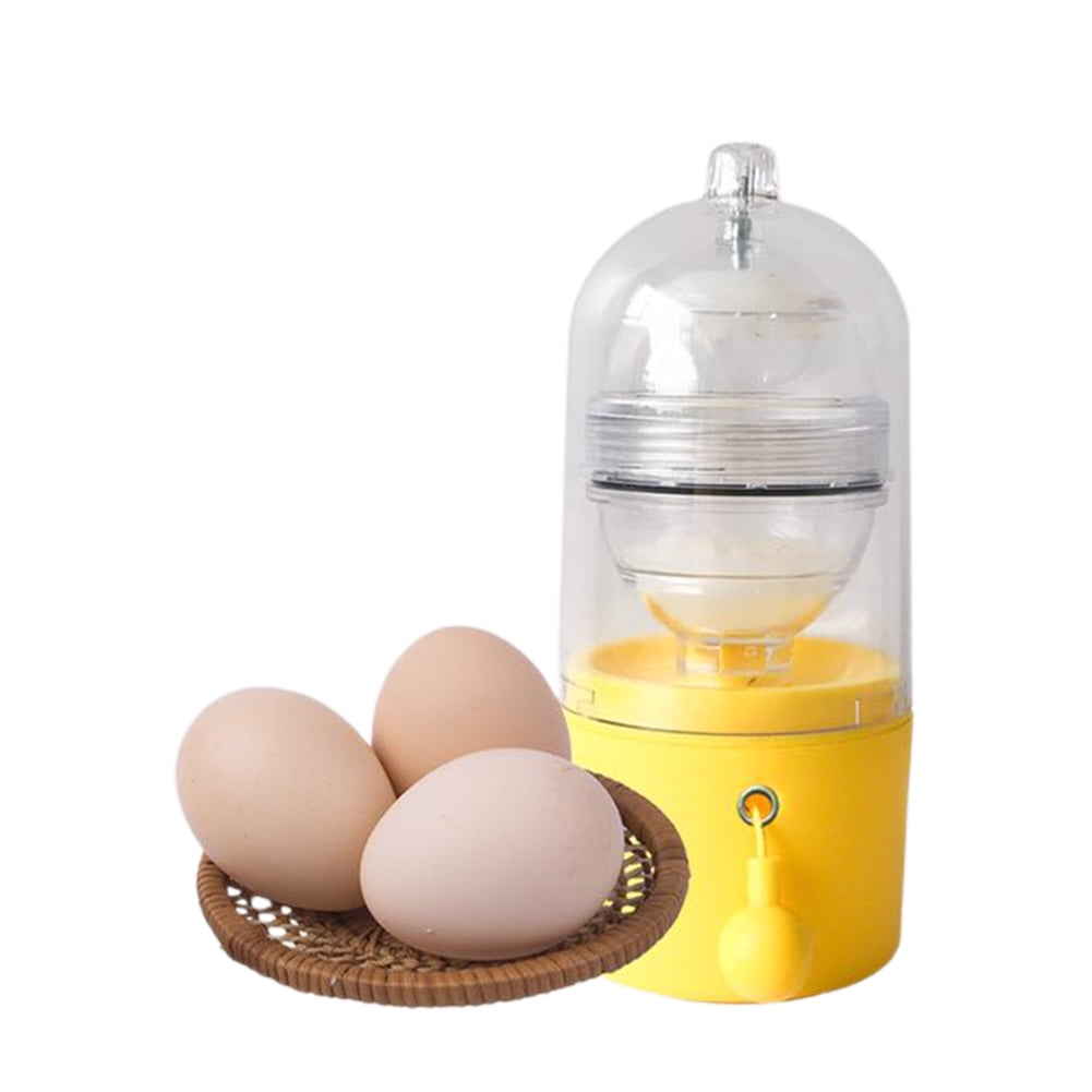 Manual Golden Eggs Puller Hard Boiled Egg Peeler Scrambler White Yolk Mixer  Kitchen Tool Mix Manual Convenient Not Breaking Eggs
