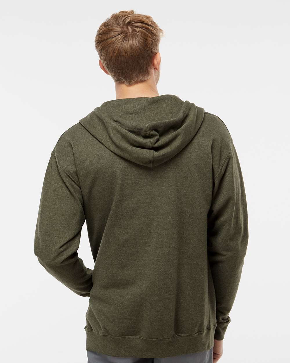 Independent Trading Co. Midweight Full-Zip Hooded Sweatshirt