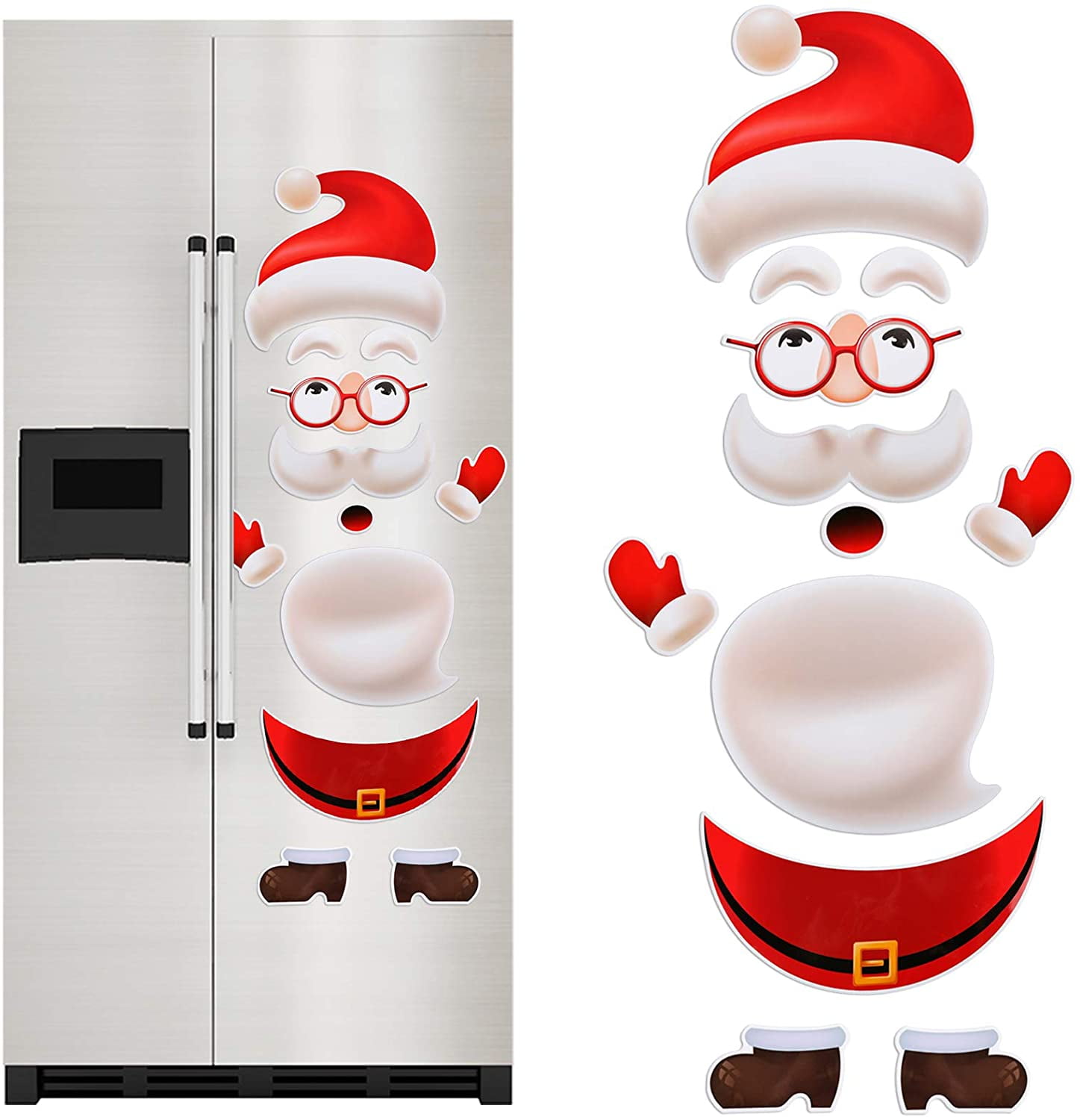 Christmas Holiday Santa Claus Decoration Fridge Magnet Home Office Mancave #17 