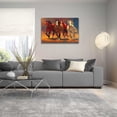 thumbnail image 5 of Epic Art 'Hoofbeats and Heartbeats' by Nancy Davidson, Acrylic Glass Wall Art, 36"x24", 5 of 8
