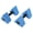 Blue, variant on BIMZUC 2PCS Triangle EVA Water Weight Barbell Aqua Dumbbells Blue Hand Weights for Tween Adult Aquatic Fitness Exercise Training (10.63 inches / 27 cm)