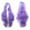 Purple, variant on HGWXX7 wigs for women human hair Brazilian Party Fashion Wigs Dark Blue Women Long Wavy Wig Curly Synthetic wig