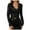 Black, variant on Hpapadks Womens Tops Lightweight Floral Lace Sheer Transparent Long Sleeve V Neck Slim Shirt Plus Size Tops for Women Black L
