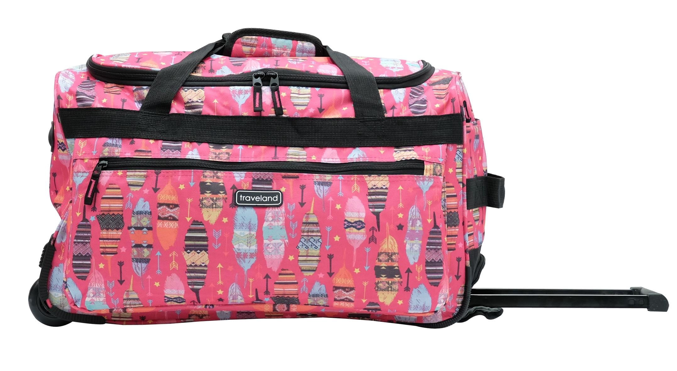26 in wheeled travel duffel bags 26