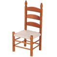thumbnail image 1 of Miniature Wooden Vintage Chair for 1:12 Dolls DIY Dollhouse Accessories (#1), 1 of 4