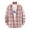 Pink, variant on IROINNID Button Down Shirts for Men New Plaid Shirt Loose Youth Long Sleeve Shirt Coat Long Sleeve Turndown Collar Blouse & Shirt,Light Blue