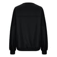 thumbnail image 5 of Cilsoka Womens Oversized Hoodie Plus Size Sweatshirts for Women Red Womens Pullover Sweatshirts Graphic Womens Tops Casual V Neck My Orders past Orders, 5 of 6