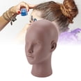 thumbnail image 1 of Cabeza de Maniquí Femenino, Decoración Profesional Realista Realista PVC PRÁTICA DE GOMA DE GOMA CABEZAL PARA MANIQUI PARA EXPOSICIÓN DE PELUCAS, 1 of 7