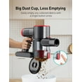 thumbnail image 5 of TaoTronics Corded Stick Vacuum Cleaner, New, 600W Power, HEPA Filter, 14KPa Suction, Black, 5 of 5