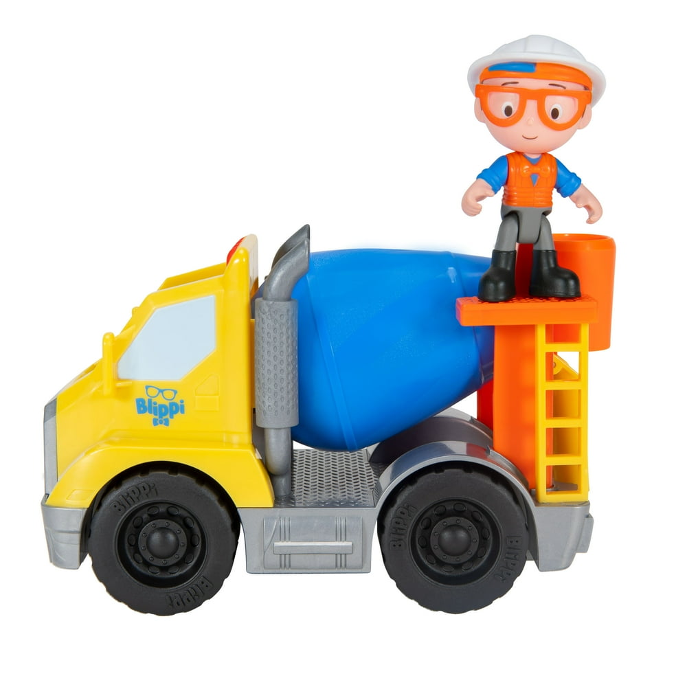 Blippi Feature Cement Truck Vehicle - Walmart.com - Walmart.com
