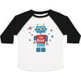 thumbnail image 3 of Inktastic Robot 4th Birthday Boys Toddler T-Shirt, 3 of 5