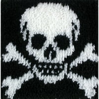 Wonderart Arrgh Matey Latch Hook Kit, 12" X 12"