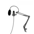 thumbnail image 1 of Micrófono condensador con cable para videochat, dispositivo de grabación con reducción de ruido, accesorios para PC de escritorio, juego de trípode, 1 of 4