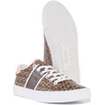 thumbnail image 5 of Guess Ester Women's Low Top Lace Up Synthetic Casual Trainers In Brown Size 5.5, 5 of 6