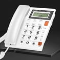 thumbnail image 3 of GJX Corded Landline Phone Big Button Landline Phones with Caller Identification, 3 of 7