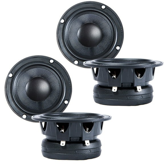 Diamond Audio DESK3 3.5" Elite Series 3-Way Component Speaker System 200W Peak (2-Pairs, 4-Total)