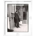 thumbnail image 5 of Art.com Christian Dior's Successor Yves Saint Laurent Standing Alone After Attending Dior's Funeral Photographic Print by Loomis Dean, White Frame Wall Art, 17" x 21", 5 of 5