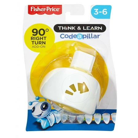Fisher-Price Think & Learn Code-a-Pillar 90-Degree Right Turn Add-on