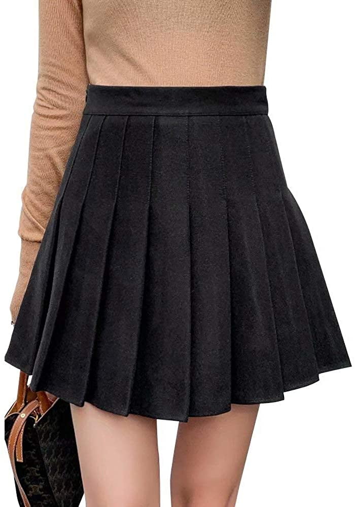 black tennis skirt