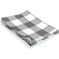 thumbnail image 2 of FREEAMG Plaid Grey and White Tapestry Aesthetic Tapestry Wall Hanging for Home Decor 90" x 60" Inches, 2 of 6