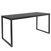 ZENSTYLE Laptop Office Personal Computer Desk Workstation Studio 55 L, Black