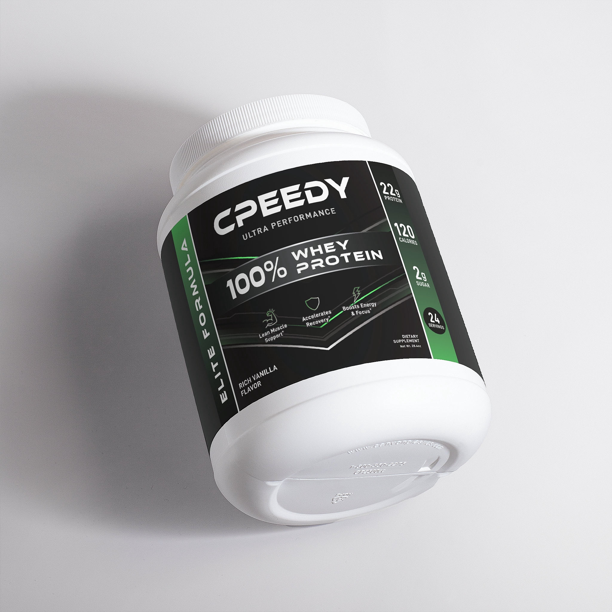CPEEDY Advanced 100% Whey Protein Isolate Powder – Vanilla