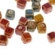 thumbnail image 3 of Lote de 50 cuentas mixtas de cerámica y porcelana, dijes para hacer joyas, hechos a mano 10mm, 3 of 9