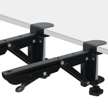 perfk 2 Pieces Under Desk Keyboard Tray Extender for Home Office Keyboard Platform