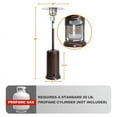 thumbnail image 6 of Nuu Garden Outdoor Patio Heater Propane Gas Standing Heater with Wheels,Water-Resistant Oxford Cover,Brown, 6 of 10
