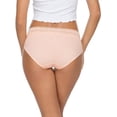 thumbnail image 5 of SMZ Cotton Panties for Women Bikini Underwear Hipster Underpants Lace Briefs Pack 5 PCS, 5 of 8