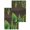 Brown, variant on Spring Leaves Kitchen Dish Towels for Drying Dishes Set of 2, Pastoral Garden Botanical Brown Wooden Waffle Weave Microfiber Hand Tea Bathroom Towels Quick Dry & Absorbent Towel 15.7x23.6