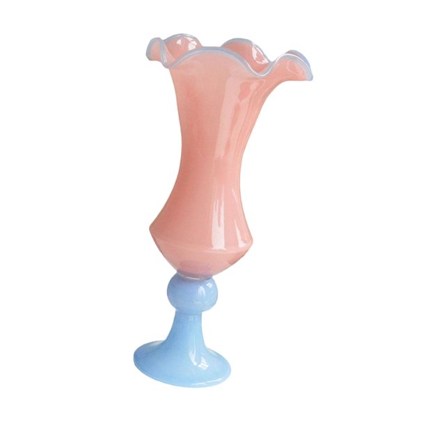 Jarrón de vidrio, adorno de escritorio, decoración para fotos, figura retro, arreglo floral Rosa