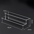 thumbnail image 3 of Arkzeo Acrylic Display Stand with Detachable Features Perfect for Easy Maintenance 2 Layers 40cm, 3 of 8