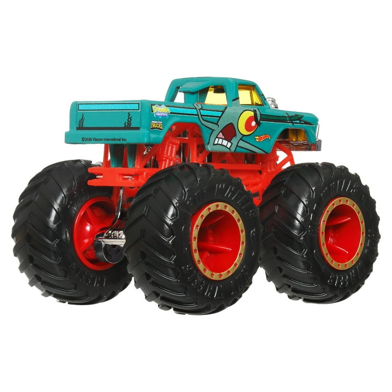 Hot Wheels Monster Trucks SpongeBob SquarePants vs Plankton