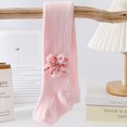 thumbnail image 2 of xiaxaixu Collants pour Filles, Taille Élastique Douce Bas Fleuris Ajustés, 2 of 7
