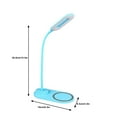 thumbnail image 2 of stanreset LED Table Light Wireless Charger Desk Lamp Mobile Phone Wireless Charging Table Lamp 10W, Blue, 2 of 6